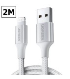 Cablul UGREEN MFi Lightning la USB A pentru iPhone/iPad