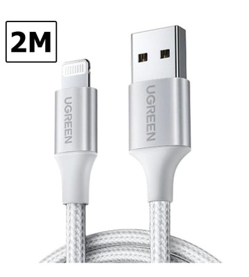 Cablul UGREEN MFi Lightning la USB A pentru iPhone/iPad foto