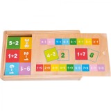 Jucarie Din Lemn - Invatam Matematica, Adunare Si Scadere