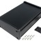 Carcasă Universală Aluminiu Negru 115x169x51mm