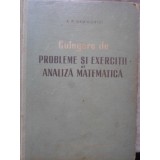 CULEGERE DE PROBLEME SI EXERCITII DE ANALIZA MATEMATICA-B.P. DEMIDOVICI-340829