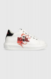 Cumpara ieftin Karl Lagerfeld sneakers din piele KAPRI CNY culoarea alb, KL96524F