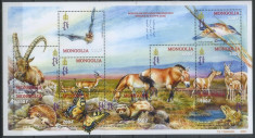 MONGOLIA 2001 FAUNA ANIMALE SALBATICE DIN STEPA foto