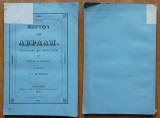 Jertfa lui Avram , melodrama in 4 acte , Iasi , 1851 , in alfabetul de tranzitie