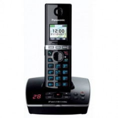 Telefon fix Panasonic TG8061FXB DECT Negru foto