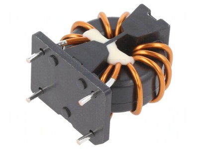 Inductor Bobinat THT 440uH 2.91m&amp;Omega; -40&amp;divide;150&amp;deg;C foto
