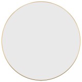 Cumpara ieftin Oglinda de perete rotunda, auriu, &Oslash; 60 cm