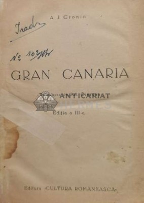 Gran Canaria Editia a III-a - A. J. Cronin (M32) foto