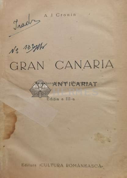 Gran Canaria Editia a III-a - A. J. Cronin (M32)