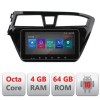 Navigatie HHyundai i20 2015-2018 I-517 4+64 ecran 10.33&quot; Android Waze USB Navigatie Internet Youtube Radio CarStore Technology