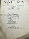 U. CRT Interbelica - Revista Natura - Nr.8 1930