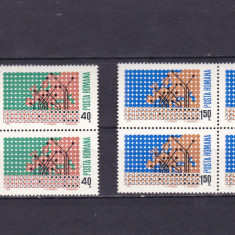 1970 LP 726 COLABORAREA ECONOMICA INTEREUROPEANA BLOCURI DE 4 TIMBRE MNH