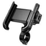 Cumpara ieftin Suport pentru telefon R11-Clip (ghidon 22-32mm, culoare negru, Aluminiu / Otel)
