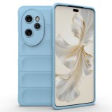 Husa pentru honor 100 pro, antisoc, margini striatii, magic shield, bleu