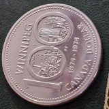 Canada 1 dollar dolar 1974 argint , 23,31 grame , de colectie