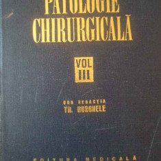 Patologie Chirurgicala Vol.iii - Sub Redactia Th. Burghele ,308754