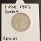 Moneda din Argint 1 Koroana 1968 Suedia Regele Gustaf VI Adolf