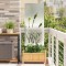 vidaXL Ecran de intimitate pentru grădină Argintiu 50 x 140 cm 876278
