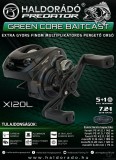 Haldorado - Mulineta Predator Green Core Baitcast X120L