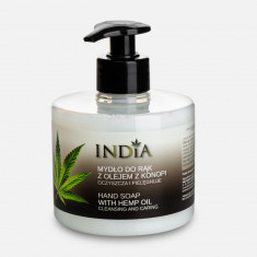 Sapun lichid, India Cosmetics, with Hemp Oil, 300 ml