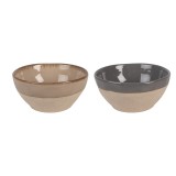 Cumpara ieftin Set 2 boluri portelan multicolor (2) &Oslash; 14x6 cm / 450 ml