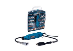Mini polizor portabil, minibiax, 270 W, cu accesorii 300 piese Black foto
