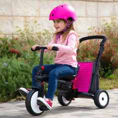 Tricicleta pliabila Smart Trike 7 in 1 STR5 Butterfly dotata cu frana si scaun rabatabil