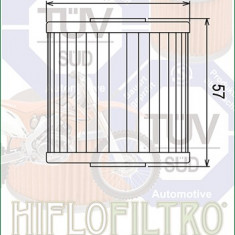 Filtru Ulei Hiflofiltro Kawasaki HF123 OEM 16099-004 Cod Produs: MX_NEW HF123PE