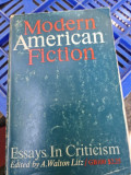A. Walton Litz - Modern American Fiction. Essays in Criticism
