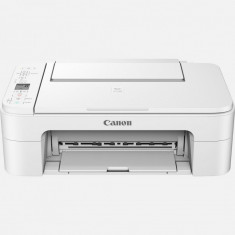 Multifunctional inkjet color canon pixma ts3351 white dimensiune a4 (printare copiere scanare) viteza 7.7ipm alb-negru foto