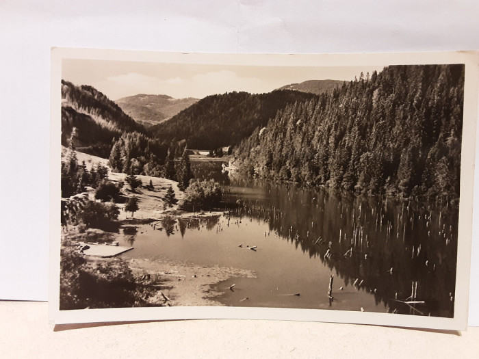 Ghilcos - Lacul Rosu - carte postala circulata 1953