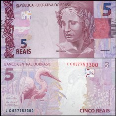 Brazilia 2010 - 5 reais, necirculata