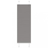 vidaXL Jaluzea plisată Antracit 45x150 cm Lățime țesătură 44,4 cm