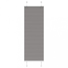 vidaXL Jaluzea plisată Antracit 45x150 cm Lățime țesătură 44,4 cm 4015081