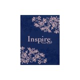 Inspire Bible NLT (Hardcover Leatherlike, Navy): The Bible for Coloring &amp; Creative Journaling