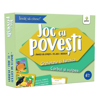 Greierele si furnica - Corbul si vulpea/ Carduri pt. inv. Citirii foto