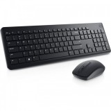 Kit tastatura si mouse wireless Dell KM3322W 580-AKFZ layout US negru