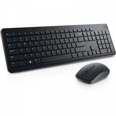 Kit tastatura si mouse wireless Dell KM3322W 580-AKFZ layout US negru