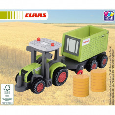 CLAAS Tractor de jucărie cu remorcă &amp;bdquo;Axion 870+ Cargos 9500&amp;rdquo; 35 cm foto