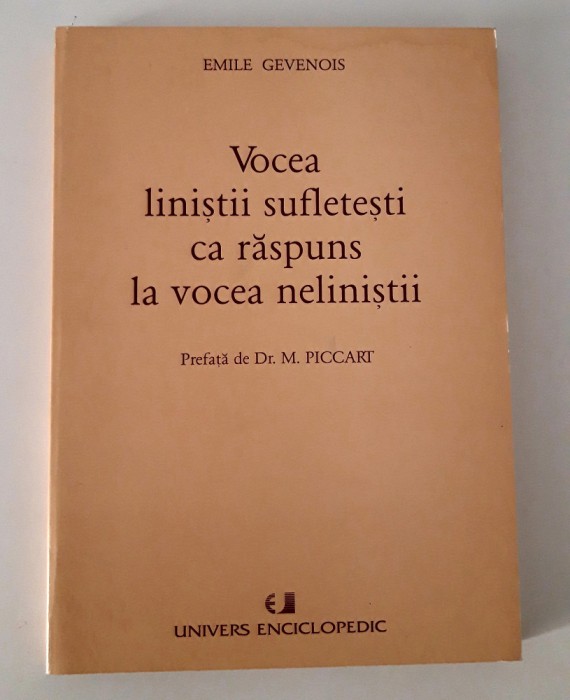 Religie Emile Genevois Vocea linistii sufletesti