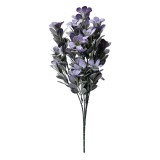Cumpara ieftin Buchet flori artificiale albastre verzi 8x8x35 cm