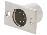 Soclu XLR 5 Pini Montare Panou, CLIFF