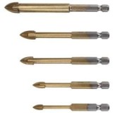 Burghiu Pt. Sticla Set 5 (5, 6, 8, 10, 12 Mm)