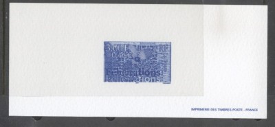 France - Felicitations Issue PROOFS ESSAYS MNH W.020 foto