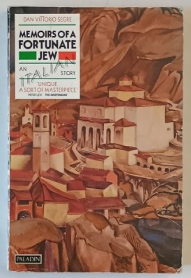 MEMOIRS OF A FORTUNATE JEW , AN ITALIAN STORY by DAN VITTORIO SEGRE , 1987 foto
