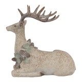 Cumpara ieftin Figurina Ren polirasina maro verde 31x16x29 cm