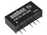 Convertor DC/DC 1W 24V la 12V și -12V
