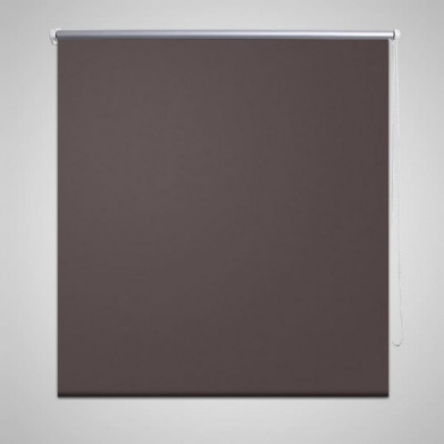 Jaluzea rulabila opaca, 100 x 175 cm, cafeniu foto