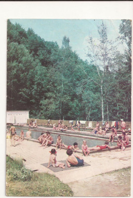 RC14 -Carte Postala- Baile Balvanyos, Strandul, circulata 1980 foto