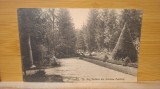 Carte postala AA60 Targu Jiu - Vedere din Gradina Publica,7 iunie 1927,interbelica